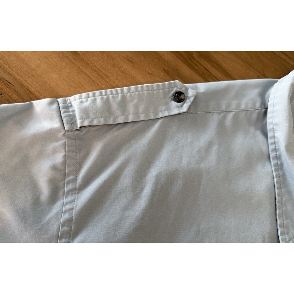 Cabelas Safari Series Shirt Lot, Men's Blue & Tan Short Sleeve Button Up 4XLT - Picture 7 of 16